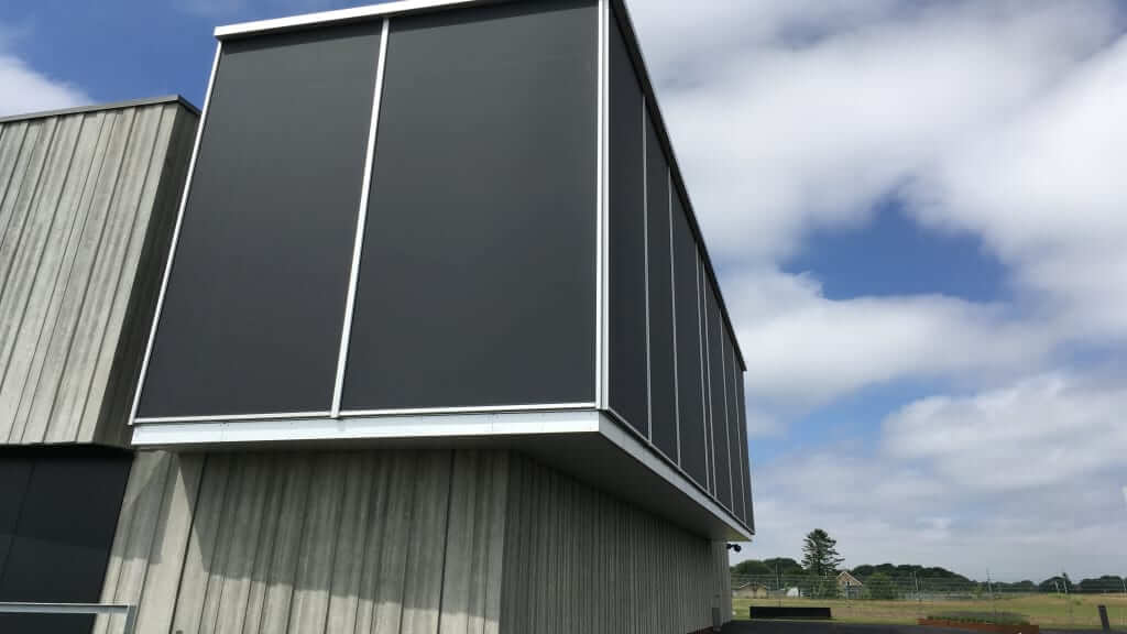 Solafskærmning til store vinduer Renson Fixscreen 150