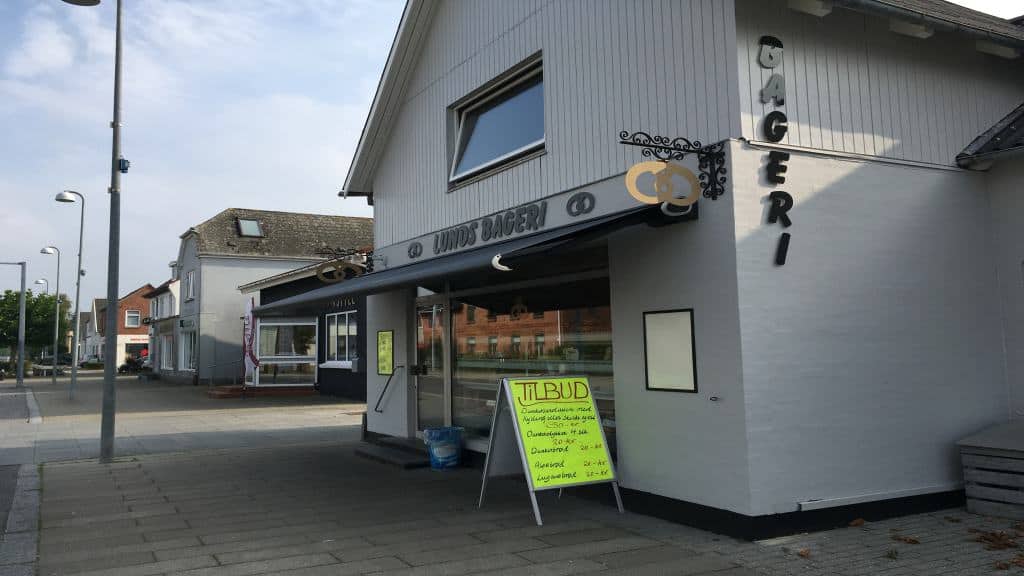 Butiksmarkiser til bagere og slagtere mm.