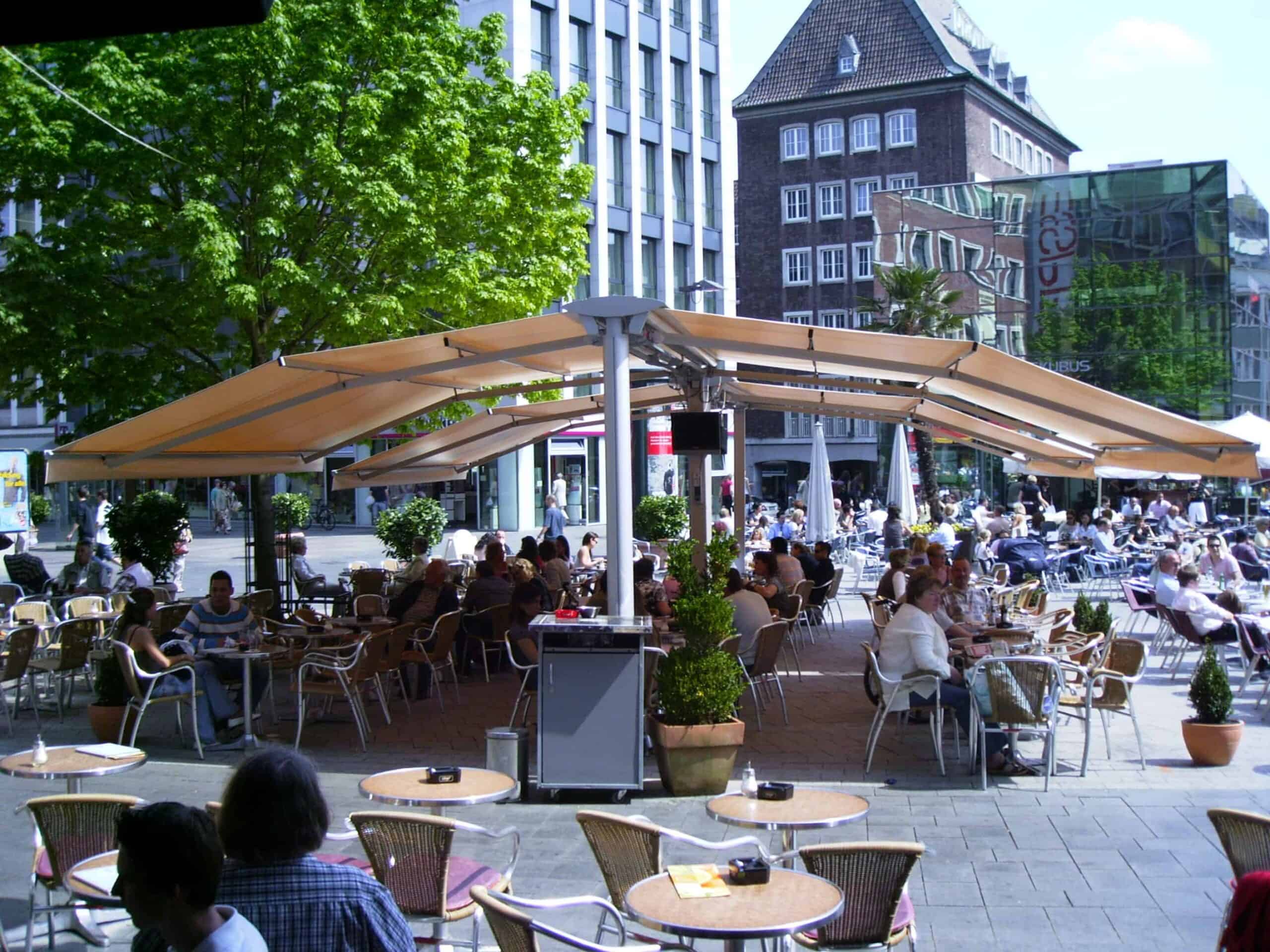 Leiner Gastro Sunrain markise markise til restaurant Gastro Sunrain