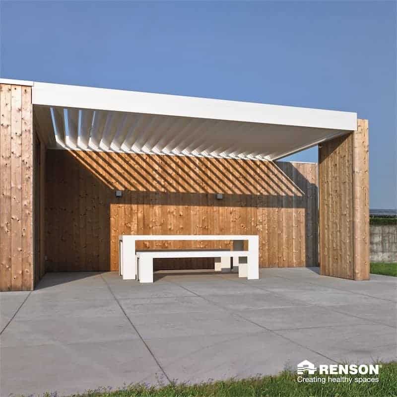 Terrasseoverdækning Renson Aero