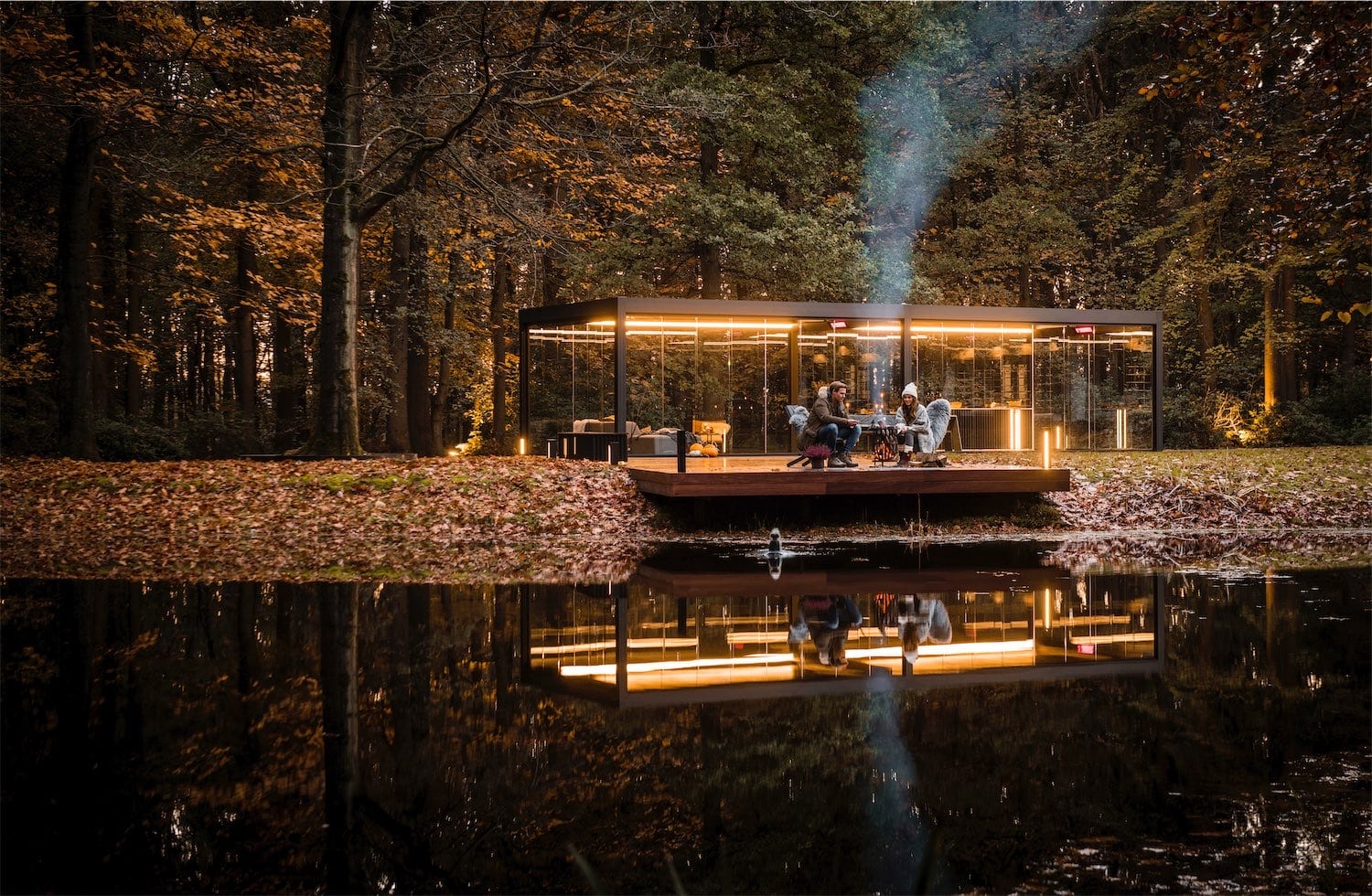 Fritstående terrasseoverdækning - Renson Camargue pergola