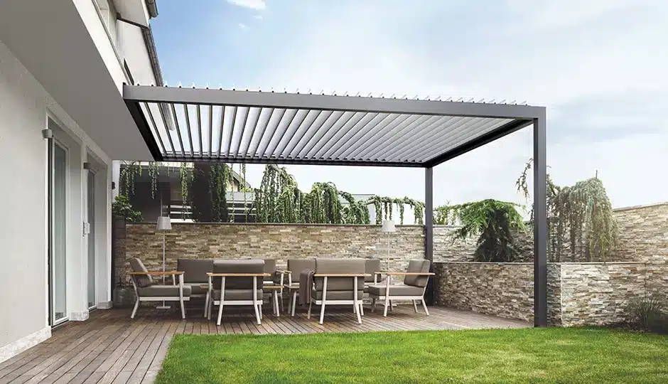 Movie pergola i meget flot og slankt design