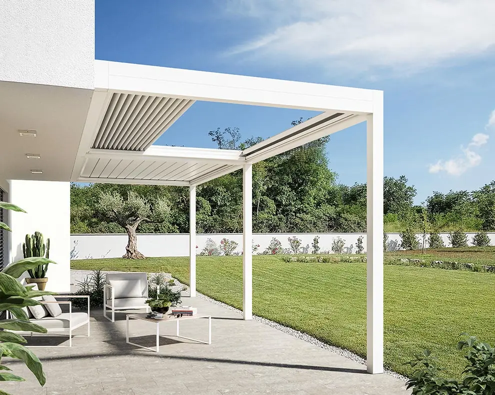 Pergola med skydetag - Gibus Sway