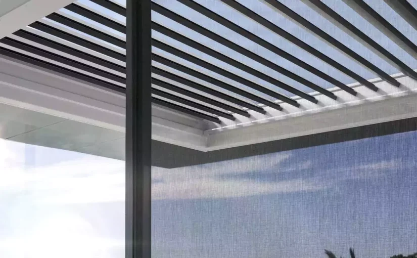 Integreret pergola fra Warema - Lamaxa L60 Free