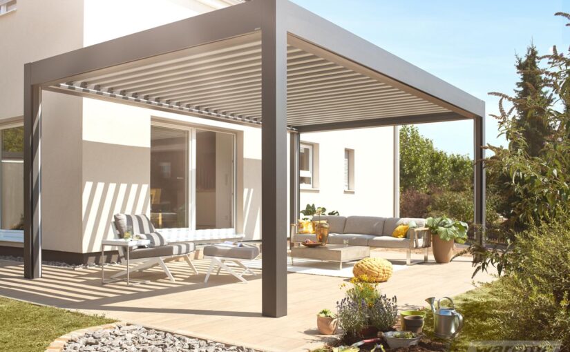 Warema Lamaxa L70 fritstående pergola