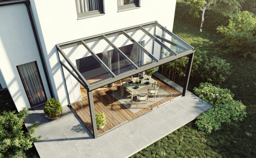SF125 terrasseoverdækning fra Sunflex