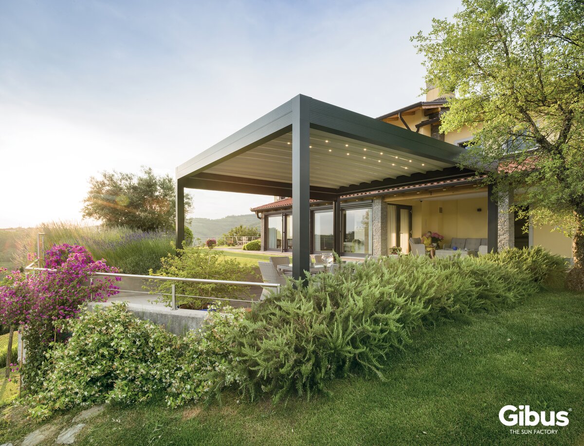 GIBUS ZENIT FRITSTÅENDE VANDTÆT MARKISEjpg Vandtæt fritstående markise type Zenit