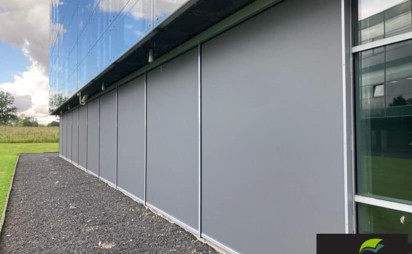 Warema EasyZip zipscreens, Kolding