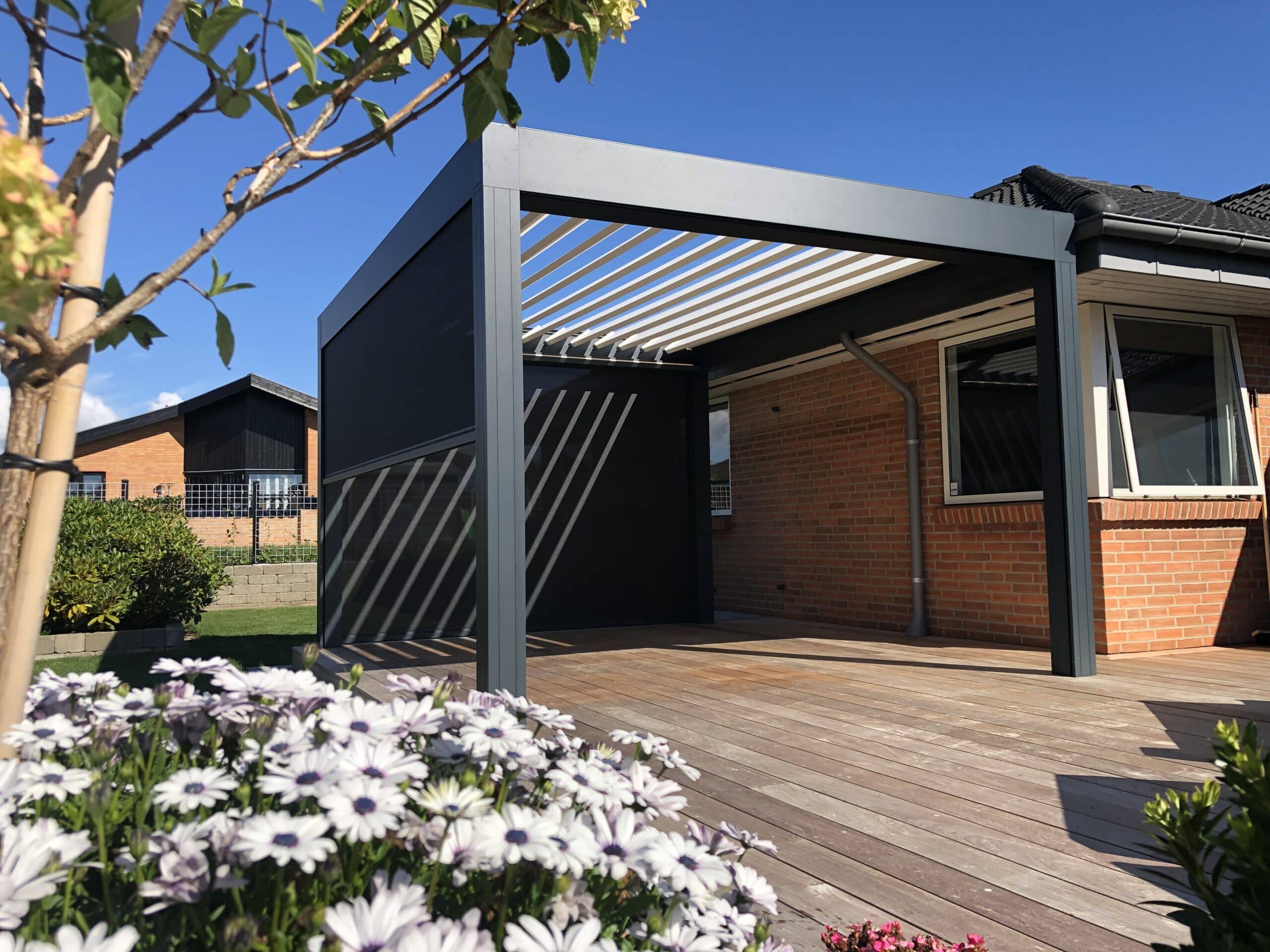 Markisen der blev til en pergola Markisen der blev til pergola