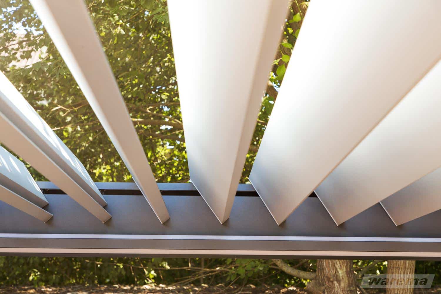 Pergolaegenskaber lamelstilling 2 Egenskaber ved en pergola lamelstilling 2